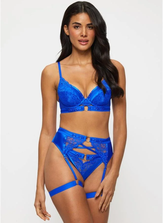 آن سمرز آن سمرز لا مثيل له صدرية مبطنة زرقاء زاهية