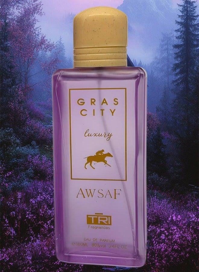 تي أر آي عطر أوصاف جراس سيتي الفاخر للنساء 100 مل - Image 2