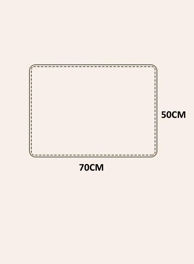 آيسيورا فوط أطفال مقاومة للماء مقاس 50×70 سم، فوط أطفال للتبول، حصيرة سرير مقاومة للماء، فوط سلس البول قابلة لإعادة الاستخدام، مناسبة للأطفال وكبار السن والنساء والحيوانات الأليفة - Image 2