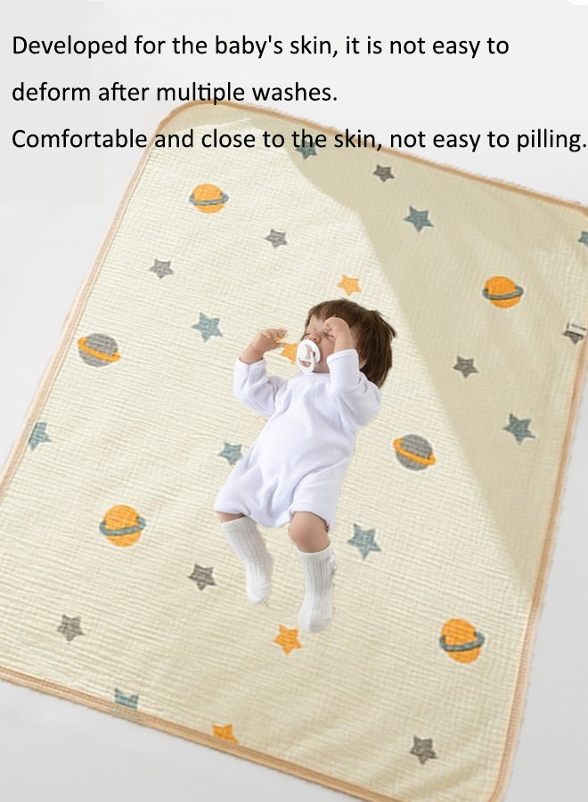 آيسيورا فوط أطفال مقاومة للماء مقاس 50×70 سم، فوط أطفال للتبول، حصيرة سرير مقاومة للماء، فوط سلس البول قابلة لإعادة الاستخدام، مناسبة للأطفال وكبار السن والنساء والحيوانات الأليفة - Image 5