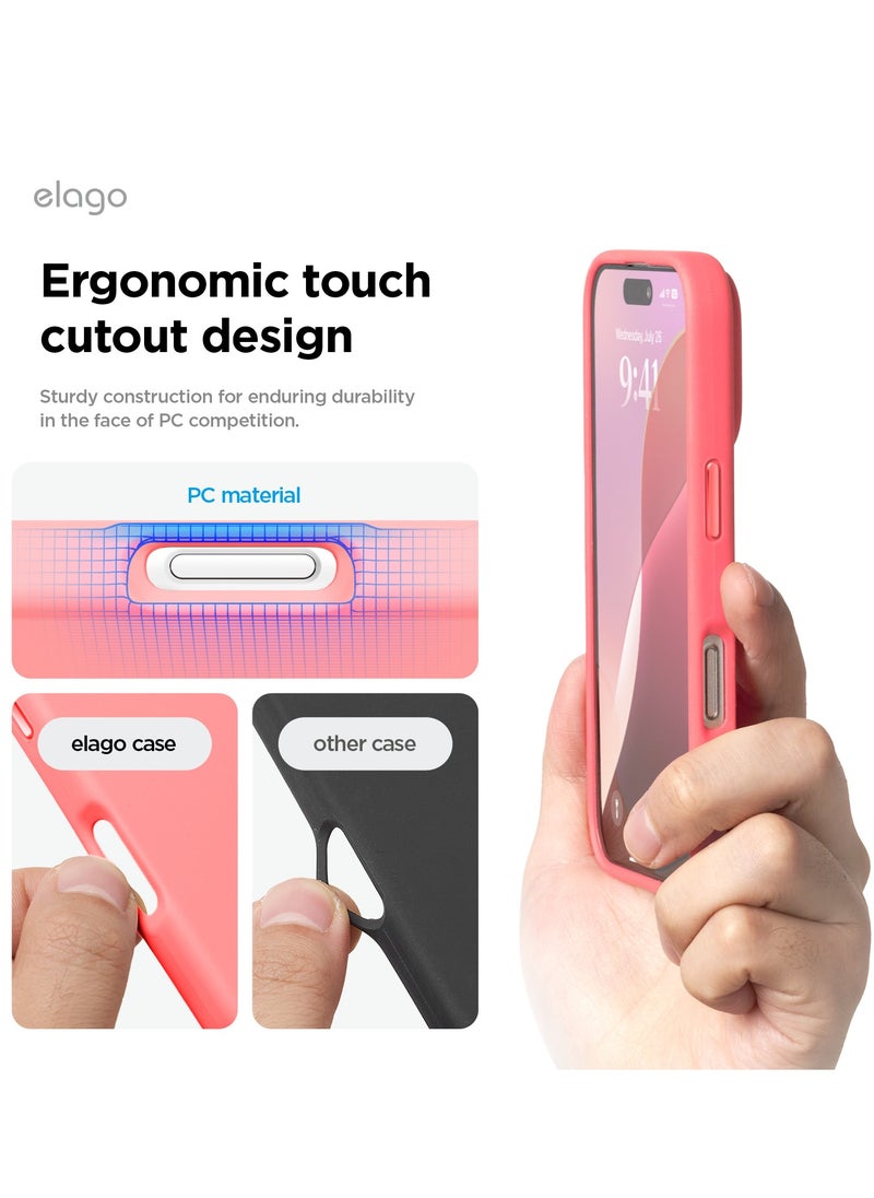 Magnetic Liquid Silicone for iPhone 16 Pro MAX Case Cover Compatible with MagSafe Shockproof - Pink - pzsku/ZDC4A55390D728711D0EBZ/45/_/1733060520/4f11fd68-f042-4b1d-8bd1-f68d087175ff