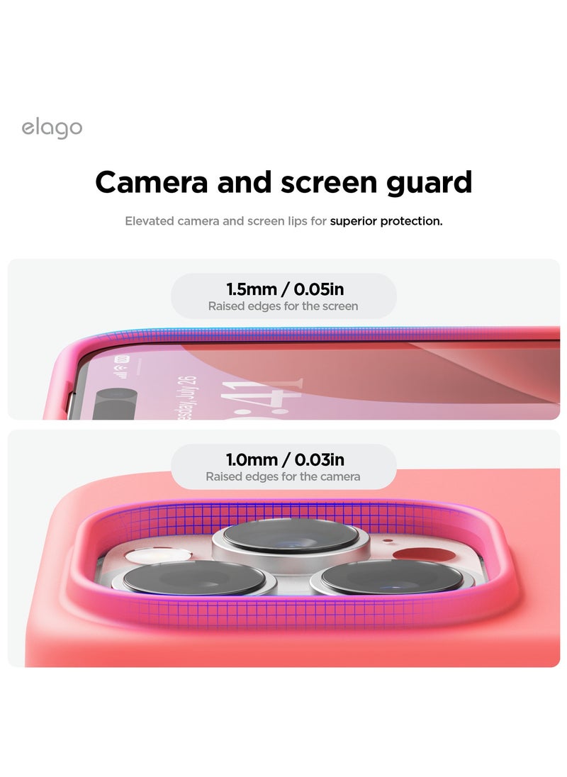 Magnetic Liquid Silicone for iPhone 16 Pro MAX Case Cover Compatible with MagSafe Shockproof - Pink - pzsku/ZDC4A55390D728711D0EBZ/45/_/1733060521/ba4fb6c6-b966-4522-9de8-4a985619f7bc