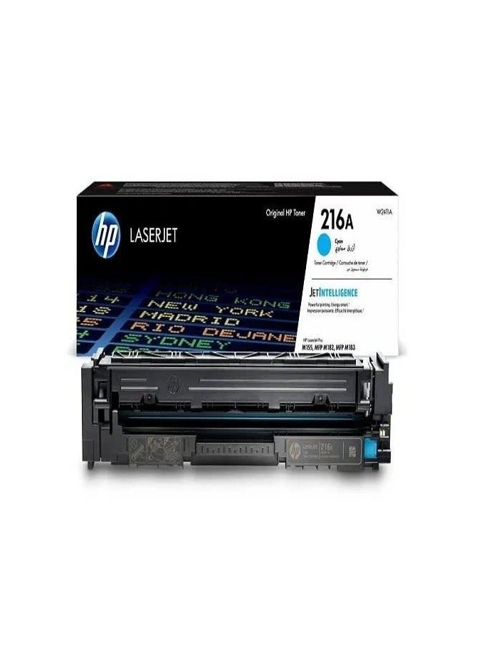 HP 216A Cyan Original LaserJet Toner Cartridge Cyan