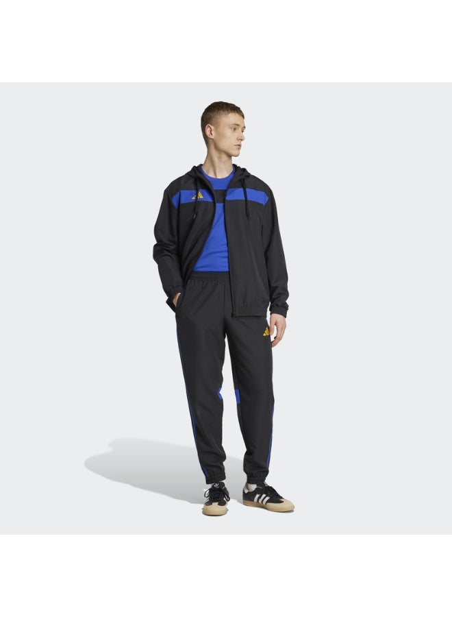 Adidas تييرو إي إس دبليو بنطلون أسود/سيلوبل/كرييل - Image 5