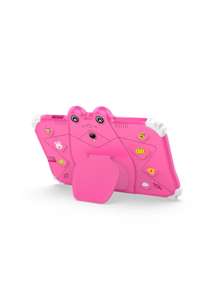 Oteeto Oteeto TAB 6 Kids Tablet 4GB RAM + 128GB ROM 7 Inch IPS LCD / Quad-Core 1.3 GHz Processor/2MP Front + 5MP Rear Camera / 3500mAh Battery / Wifi / Android 13 /Includes Tablet PC, Charger, Micro Cable, Screen protector, User manual, Bracelet & touch pen  - Image 2
