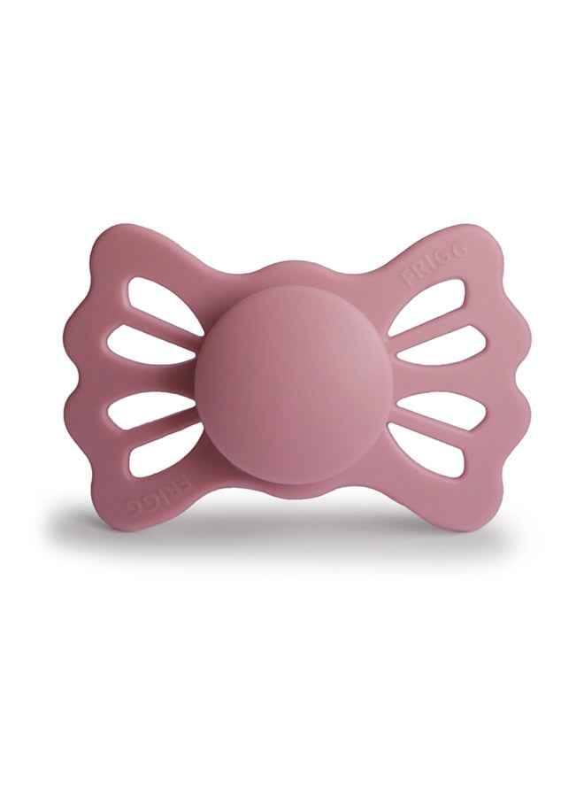 FRIGG Lucky Symmetrical Silicone Baby Pacifier 6-18M 1-Pack Cedar - Size 2