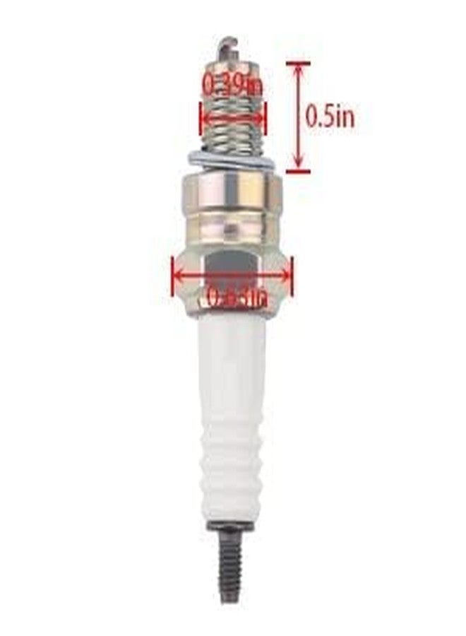 AloneGoer GY6 High Performance Racing Ignition Coil A7TC Spark Plug Compatible with Chinese 50cc - 80cc 90cc 110cc 125cc 150cc GY6 139QMB 152QMI 157QMJ Moped Scooter ATV Go Kart Pit Dirt Bike - Image 5