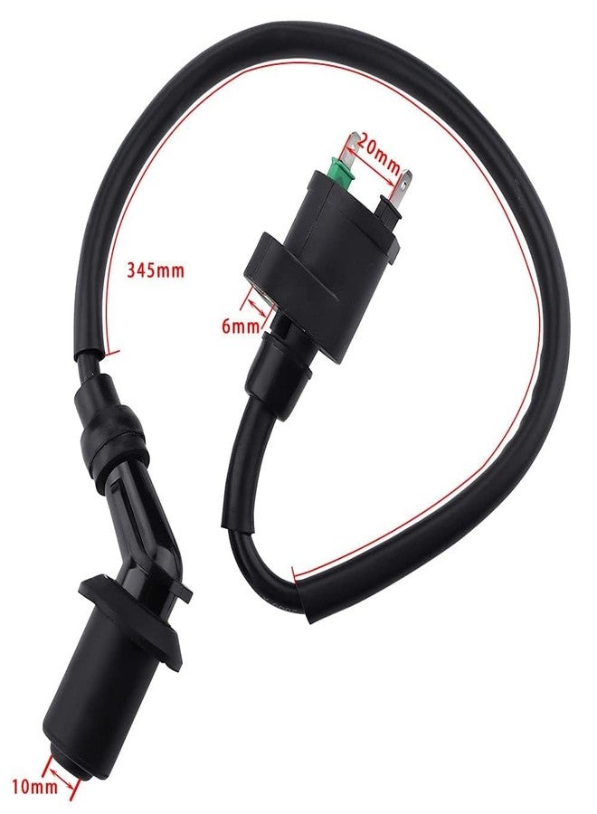 AloneGoer GY6 High Performance Racing Ignition Coil A7TC Spark Plug Compatible with Chinese 50cc - 80cc 90cc 110cc 125cc 150cc GY6 139QMB 152QMI 157QMJ Moped Scooter ATV Go Kart Pit Dirt Bike - Image 4