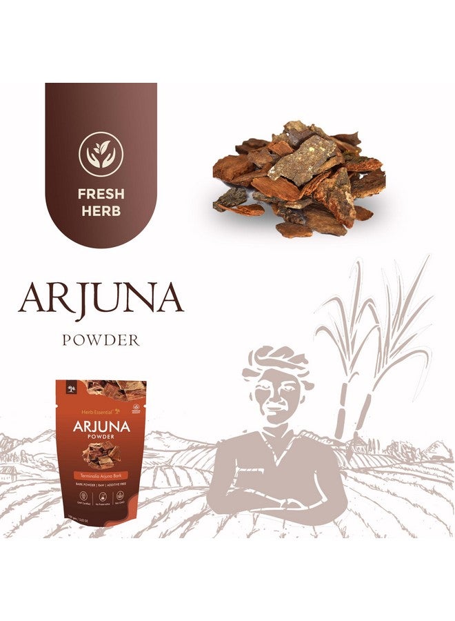 Herb Essential مسحوق أرجونا النقي الأساسي من الأعشاب - 100 جرام - Image 4