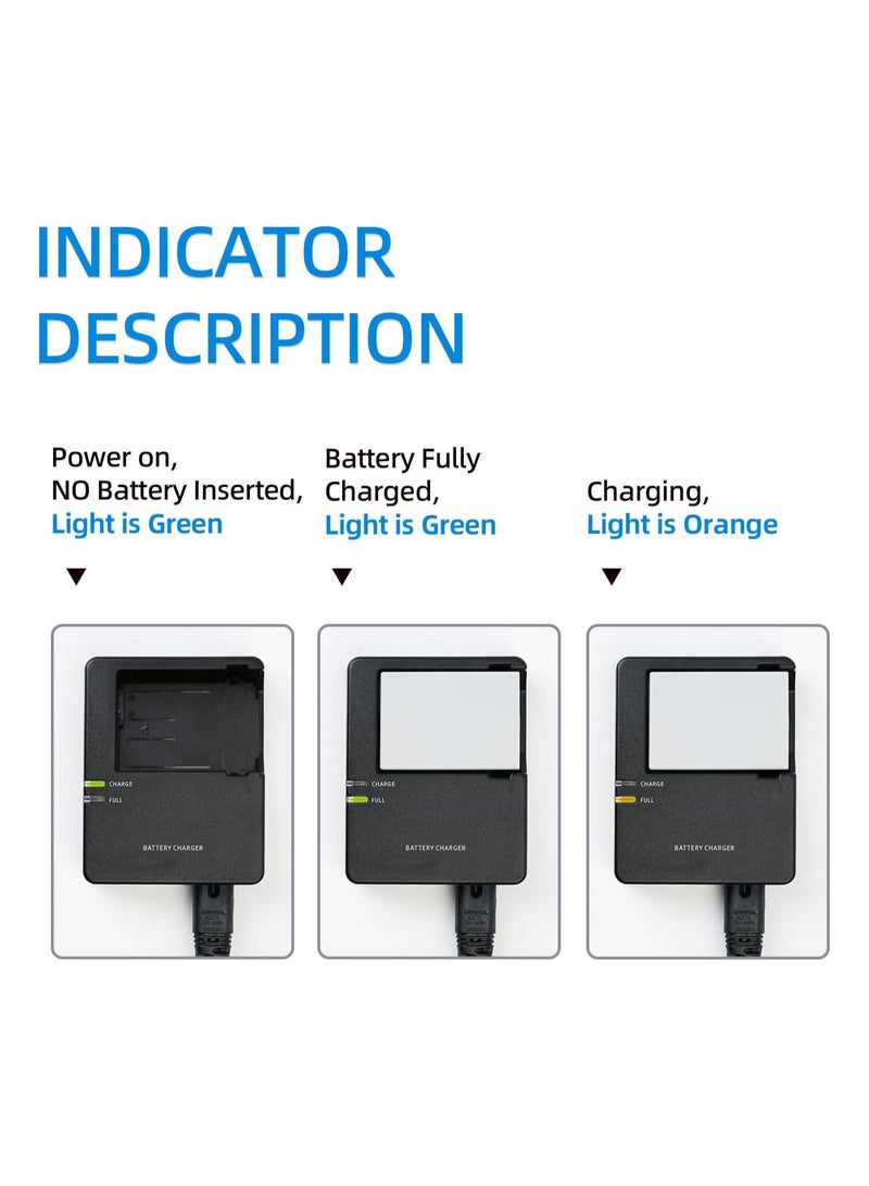 INSIJAM LC-E8 Battery Charger for LC-E8 LP-E8 Battery Compatible with Canon EOS Rebel T2i T3i T4i T5i 550D 600D 650D 700D Kiss X4 X5 X6i X7i Cameras and More  - Image 4