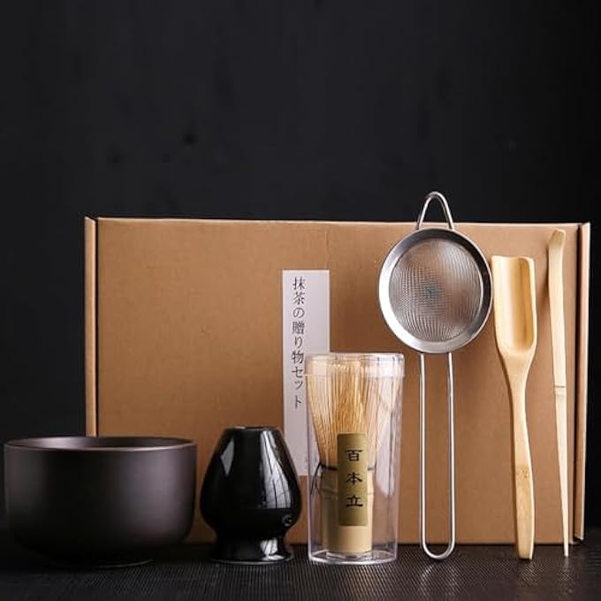 Matcha KitMatcha Whisk SetMatcha Making Set6 Pcs With Matcha Bowl And Power Sifter  Elevate Your Tea ExperienceCoffee