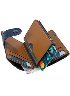 Classic Milano Classic Milano Faux Leather RFID Blocking Pop Up Wallet for Men and Women - Automatic Card Holder Wallet with Pop-up Design - Secure, Compact Credit Card Holder for Men - Stylish Wallet for Men & Women’s RFID Card Wallet  - Image 3