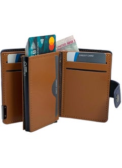 Classic Milano Classic Milano Faux Leather RFID Blocking Pop Up Wallet for Men and Women - Automatic Card Holder Wallet with Pop-up Design - Secure, Compact Credit Card Holder for Men - Stylish Wallet for Men & Women’s RFID Card Wallet  - Image 2