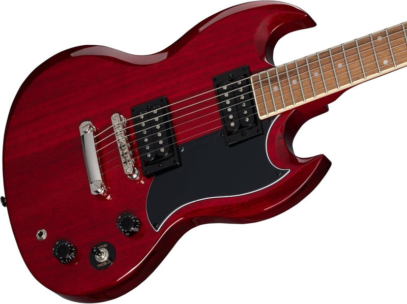 Epiphone SG Tribute Electric Guitar, Cherry - Image 2