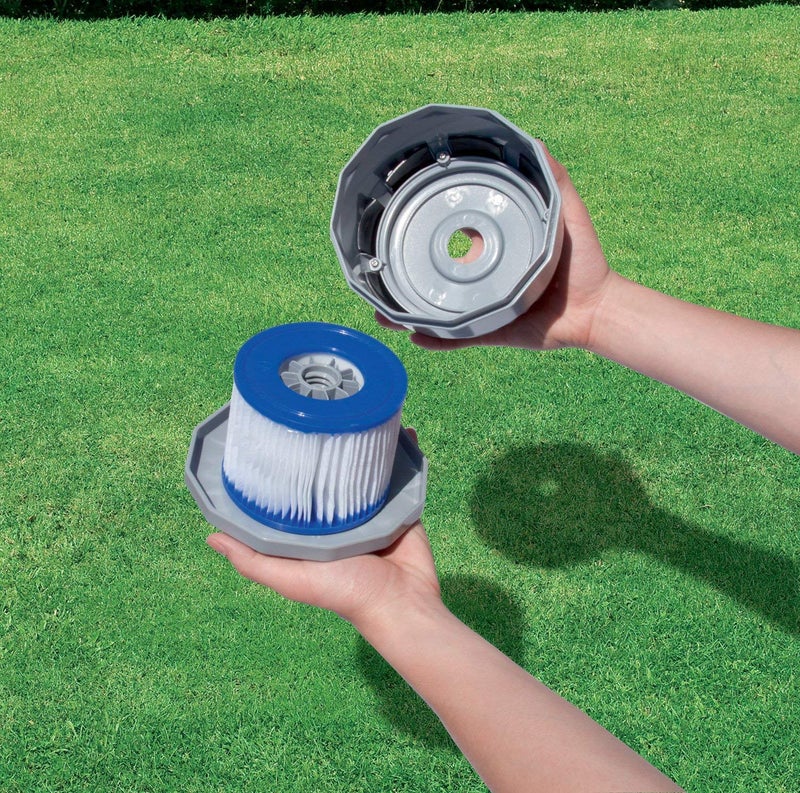 Intex Replacement Swimming Pool Filter Cartridge Type H - 29007E (4 Filters) - Image 4