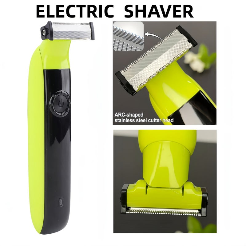 USB Charging Razor Men Body Hair Trimmer Bikini Epilator Women - Image 5