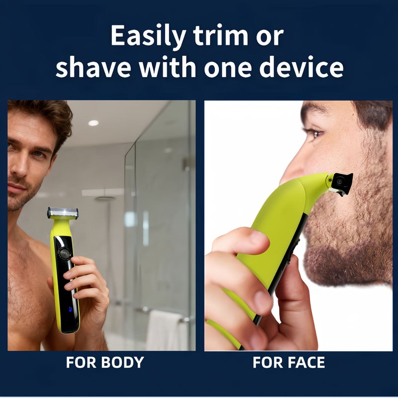 USB Charging Razor Men Body Hair Trimmer Bikini Epilator Women - Image 2