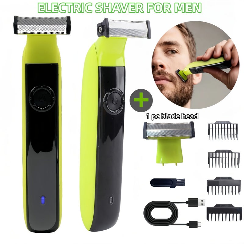 USB Charging Razor Men Body Hair Trimmer Bikini Epilator Women - Image 1