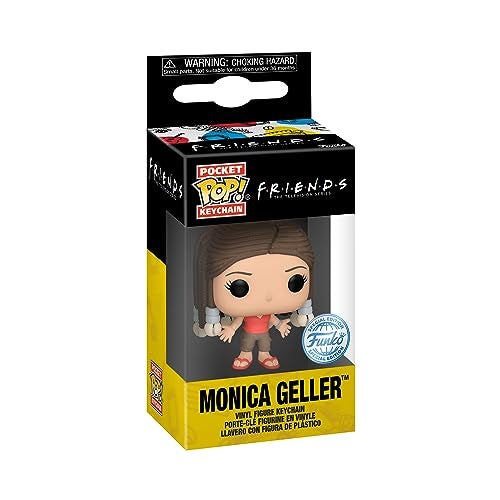 Funko pop keychain friends monica w braids - Image 3
