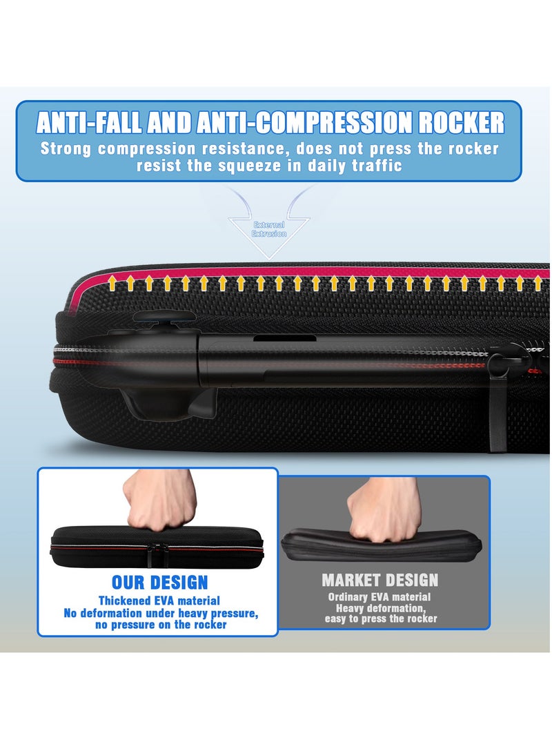 AuliceVerse Nintendo Switch 2 Hard Shell Carrying Case - Handheld Travel Bag for Console & Accessories Protection  - Image 5