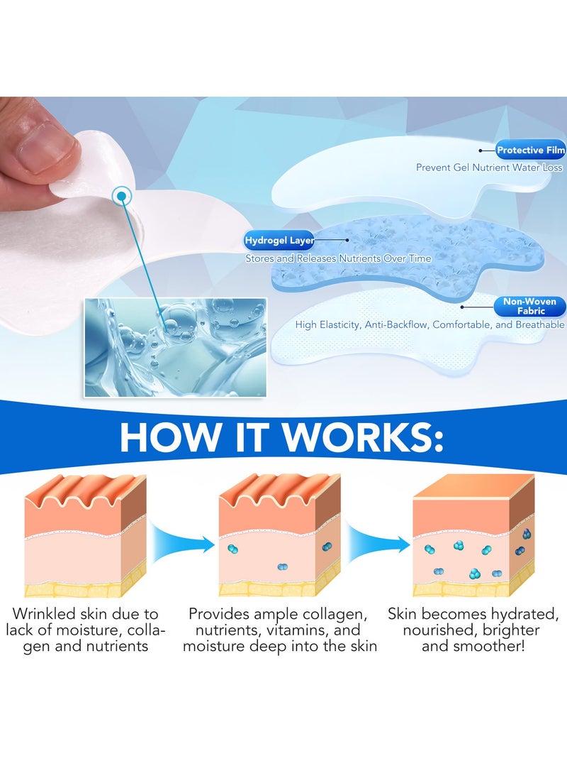 Elaimei - Forehead Wrinkle Patch - 16Pcs Collagen-Infused Anti Wrinkle Patches for Smoother Skin - Anti-aging Facial Pads for Forehead Lines with Vitamin Enriched Formula - Image 1