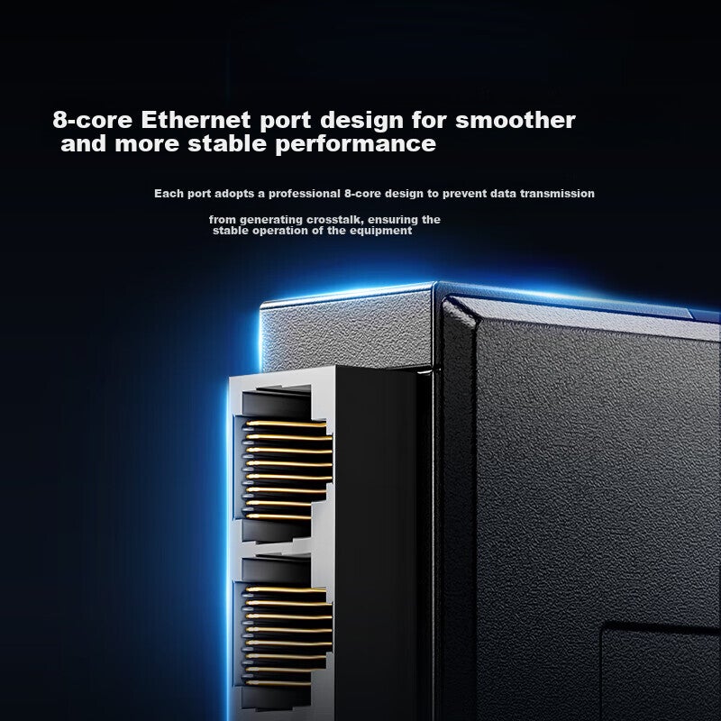 SAMZHE 5-Port جيجابت التبديل, إيثرنت الفاصل, المؤسسة الرئيسية عنبر التبديل, 4-Port مراقبة شبكة المتوسع المحور, HUB الفاصل SZ-HJQ05 - Image 4