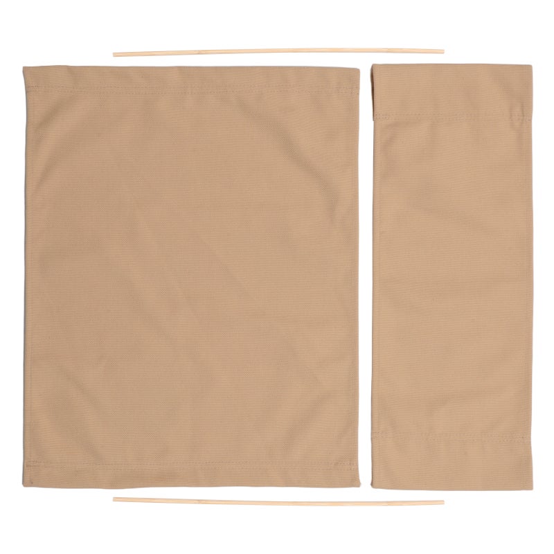 2 Sets of Outdoor Director Chair Replacement Canvas Comfortable Folding Chair Cloth For Camping Fishing Picnics Heavy Duty Fabric For Folding Chair With Rods - Image 5