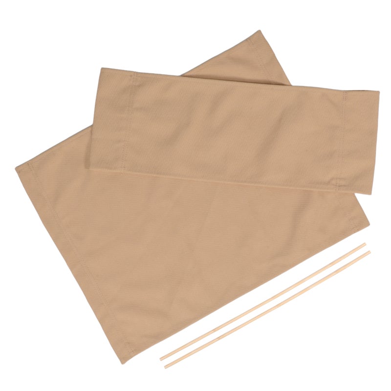 2 Sets of Outdoor Director Chair Replacement Canvas Comfortable Folding Chair Cloth For Camping Fishing Picnics Heavy Duty Fabric For Folding Chair With Rods - Image 4