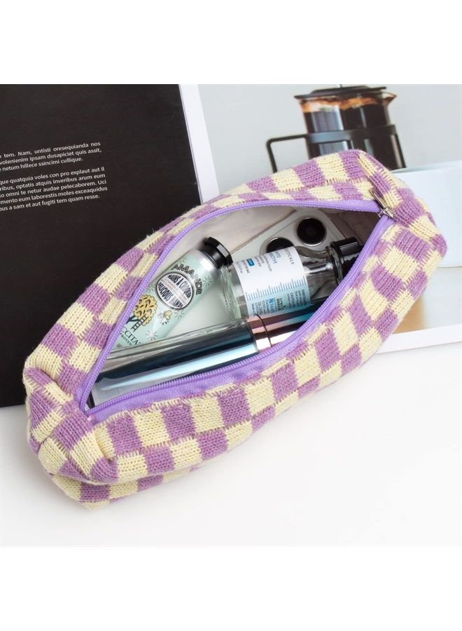 LETGO Makeup Bag Cosmetic Bag for Women,Makeup Bags for Purse Zipper Cosmetic Pouch Large Travel Canvas Make Up Organizer for Women and Ladies Purse - Image 4