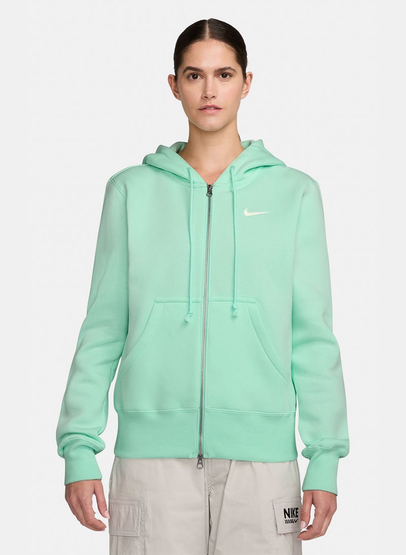 Nike Women’s Nike Sportswear Phoenix Fleece Standard Full-Zip Hoodie - Image 1