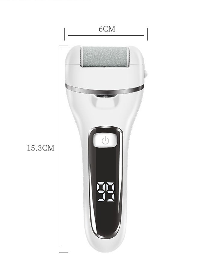 Generic Foot Electric Callus Remover, Electronic Foot File Grinder with Speed Adjustable, Dry Cracked Dead Skin, with 3 Roller Heads, 2 Speed  - Image 5