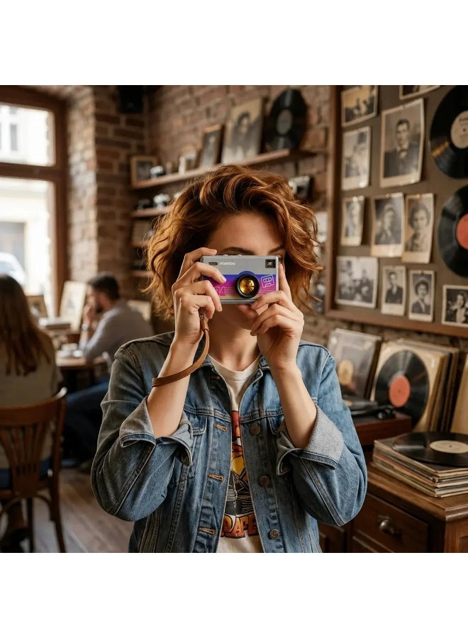 بورودو كاميرا رقمية Lifestyle Memo II بحجم الإبهام مع دعم بطاقة TF - لون رمادي - Image 4