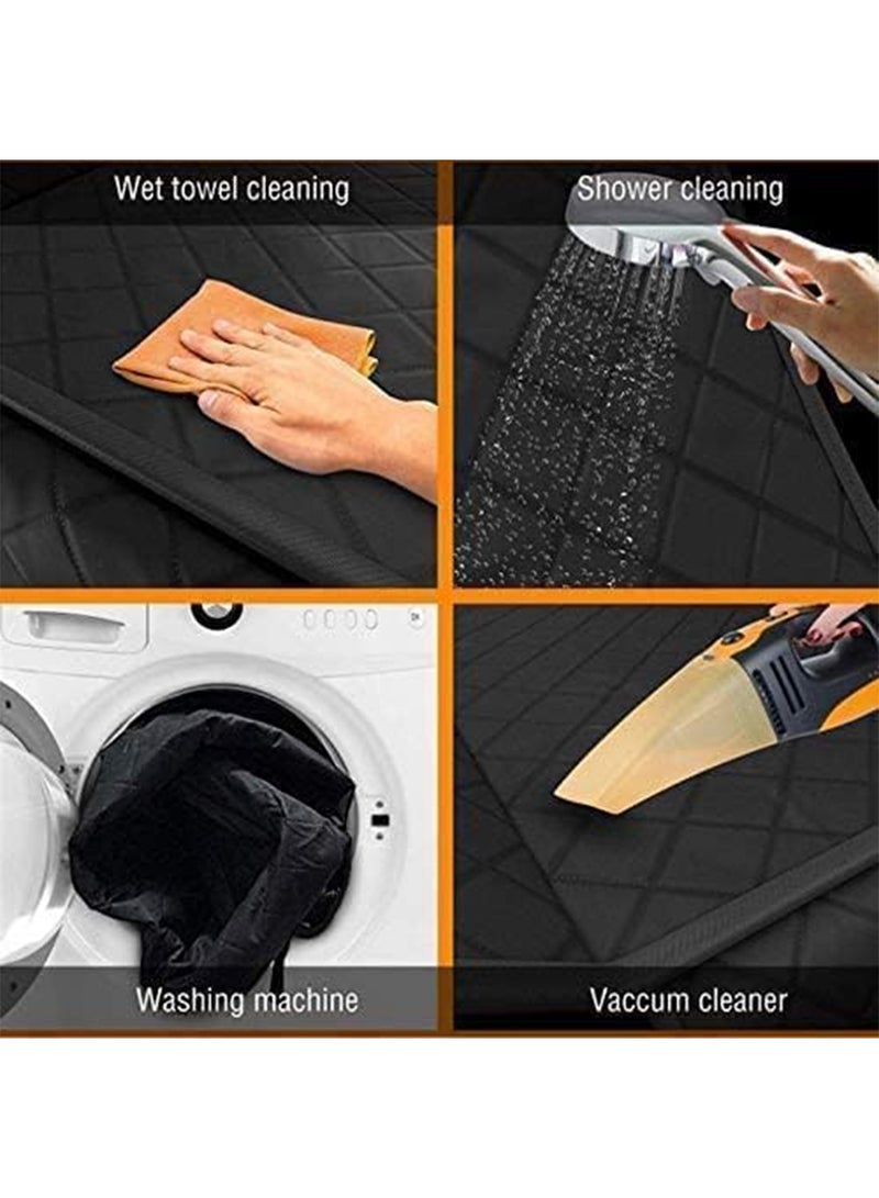 غطاء حماية المقعد الخلفي للكلاب والقطط والحيوانات الأليفة مقاوم للماء والخدش وغير قابل للانزلاق ضد الأوساخ وفراء الحيوانات الأليفة ومتين - Image 3