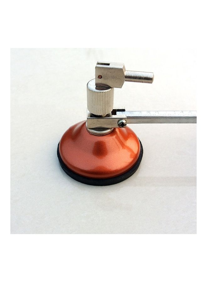 NIBEMINENT Jiamin Oil-Filled Universal Wheel Glass Compass Knife Hole Cutter Silver/Brown - Image 3