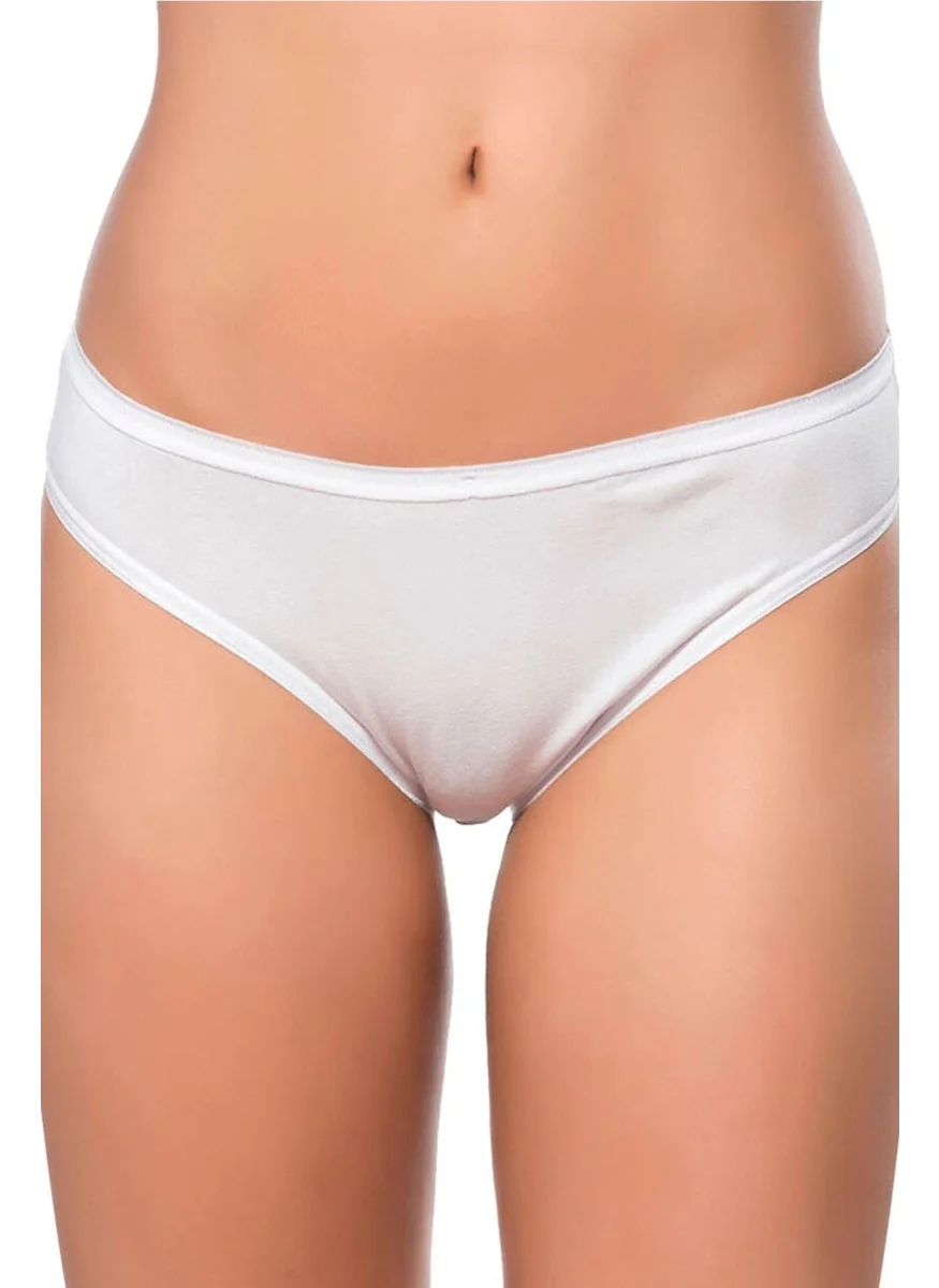 Kompedan Complete Lycra Daphne 40/1 Thick Bikini Bottom White | K6120