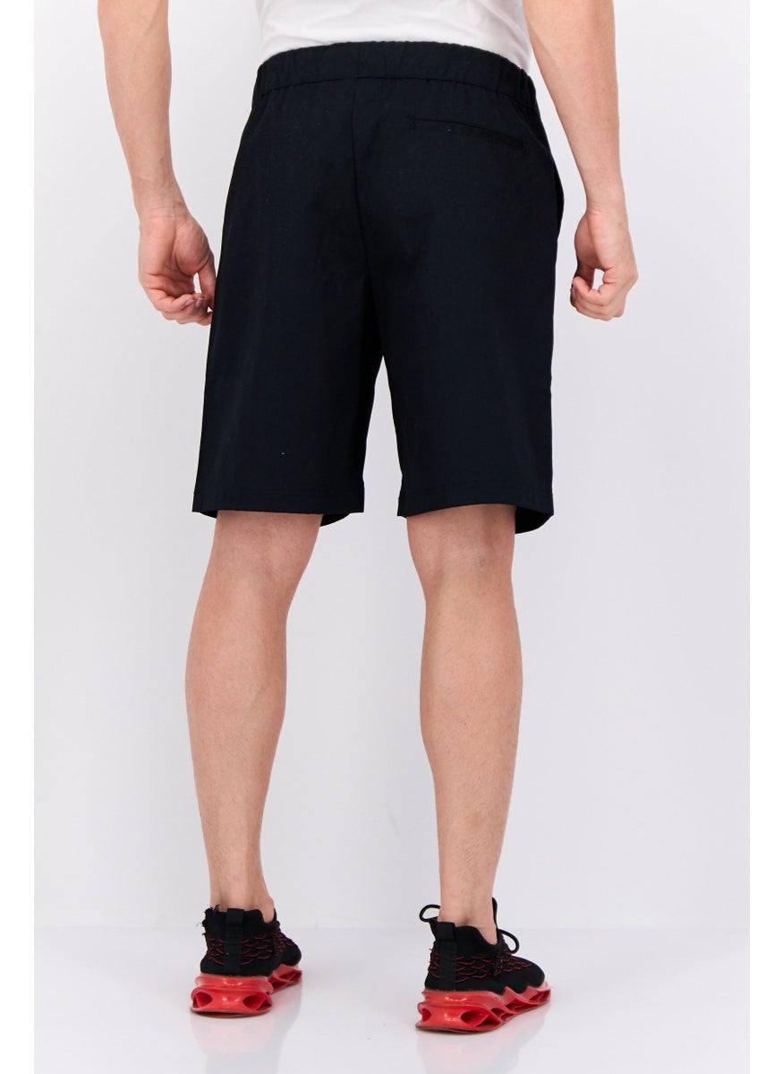 Champion Men Sportswear Fit Outdoor Shorts, Black  - Image 3