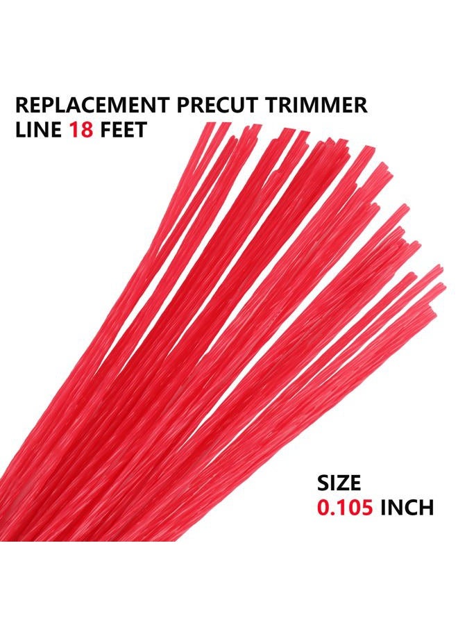 THTEN Pre-Cut Line Compatible with MTD Genuine Parts .105" PreCut Replacement Trimmer Line - Image 2