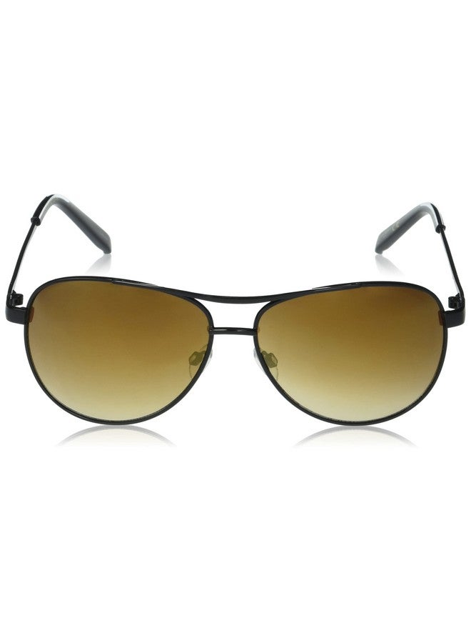 جيسيكا سيمبسون نظارة شمسية J106 Iconic Metal Aviator Pilot للنساء مع حماية من الأشعة فوق البنفسجية 400 - نظارة شمسية خفيفة الوزن للنساء، عدسات 60 مم - Image 2