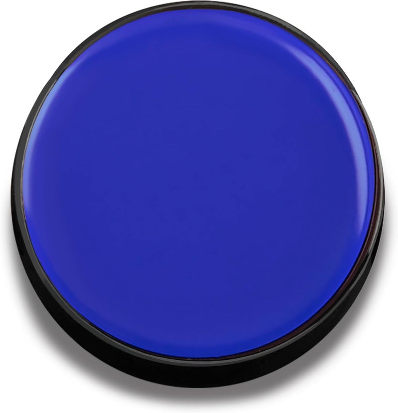 Mehron Makeup Color Cups - Professional Greasepaint Foundation Makeup (0.5 oz, Blue) - Image 1