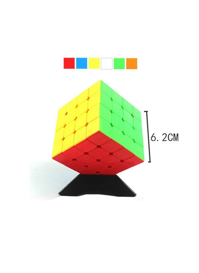 D ETERNAL - Moyu Cube 4X4 High Speed Stickerless Magic 4 By 4 Puzzle Cubes Magic Twisty Puzzle Game Toy, Kids And Professionals - Image 1
