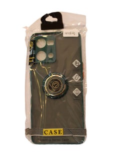 erorex Protective Case Cover For Reno 8 4g With Magnetic Ring Holder Green  - Image 2