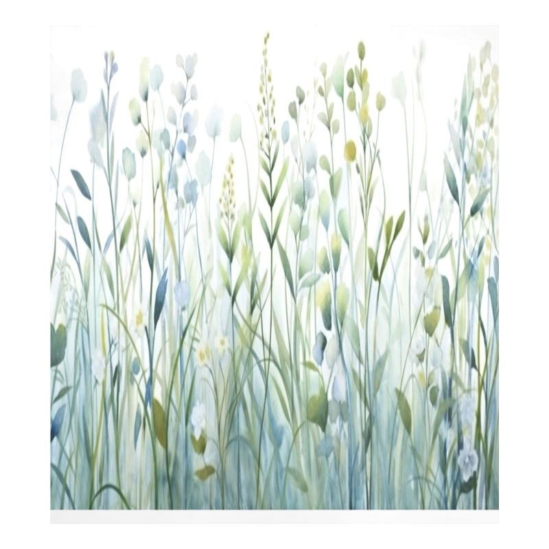 BOESI Watercolour Plants and Flowers Dishwasher Magnet Lid Magnetic Stickers Refrigerator Magnets Home Kitchen Decorative Refrigerator Lid Magnetic Stickers Washing Machine Refrigerator Panel Stickers - Image 1