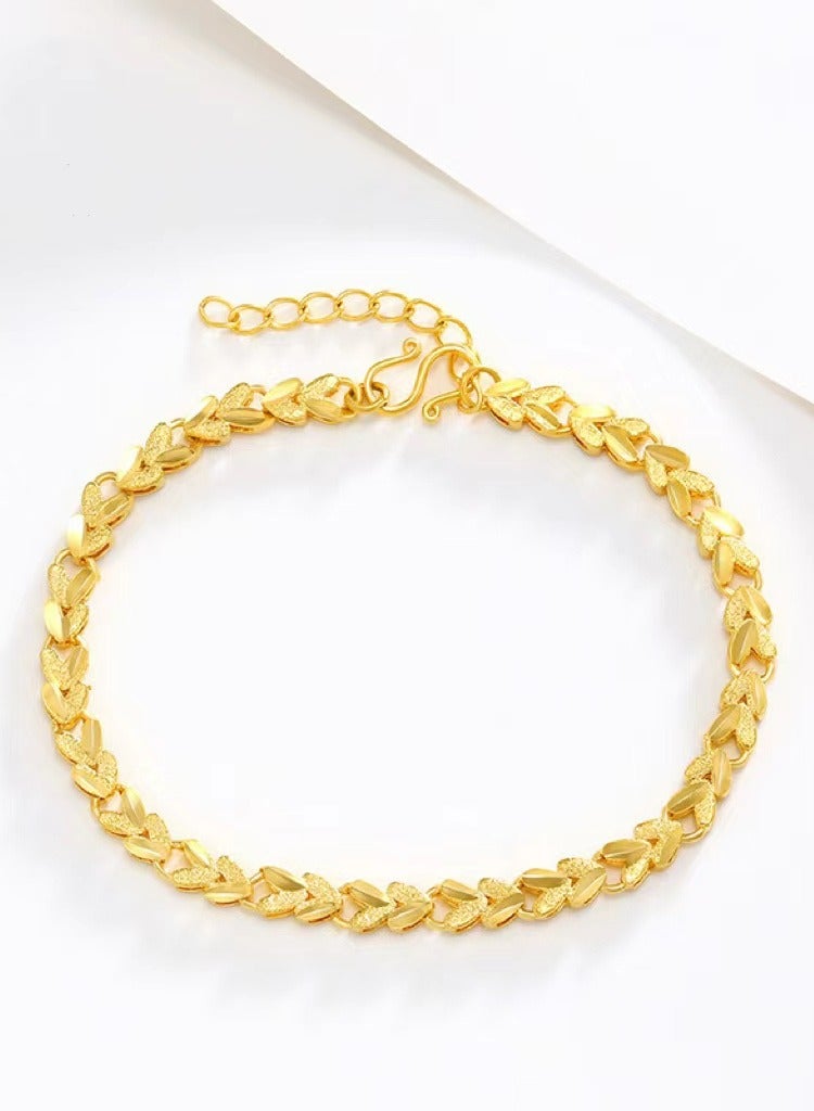 24K مطلية بالذهب أزياء خمر سوار - Image 1