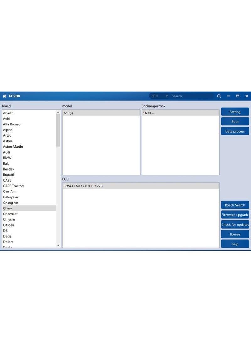 CGDI CG FC200 ECU Programmer Latest Full Version Support 4200 ECUs and 3 Operating Modes with All License Activated Free Technical Support Install Support Online - Image 3