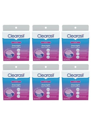 Overnight Spot Patches, Advanced Healing Hydrocolloid Acne Pimple Treatment, Blemish Spot Stickers for Face, 18 Count (Pack of 6) - pzsku/ZDC4D099C2C5F9E4D366BZ/45/_/1687448189/37a54ac9-8067-4ce8-8a10-ffc0a4ed418f