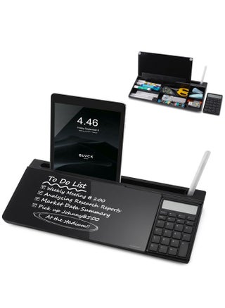 Small Glass Desktop Whiteboard Dry-Erase-Board - Computer Keyboard Stand With Calculator White Board Surface Pad With Drawer, Desk Organizers With Accessories For Office, Home, School Supplies - pzsku/ZDC4D0AD3702A2D86CA18Z/45/_/1731927235/e1d90bfb-d8d0-41f2-81ea-29fa2bd21c35