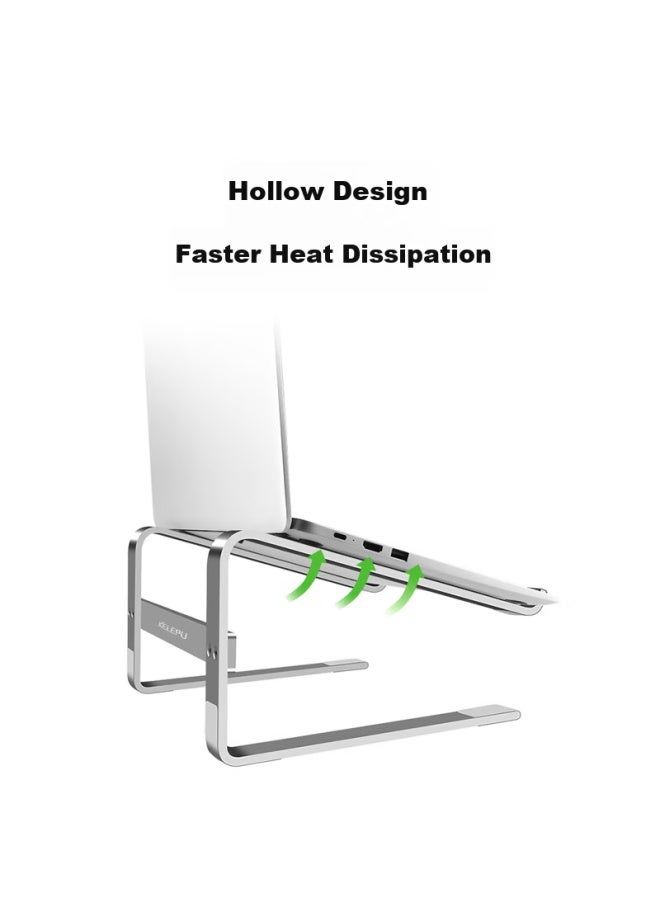 Kelepu Laptop Stand, Desktop Riser, Dual-layer Suspended Cooling Stand, Aluminum Alloy, Suitable For Apple Macbook, Huawei, Lenovo Legion Xiaoxin Computers - Image 3