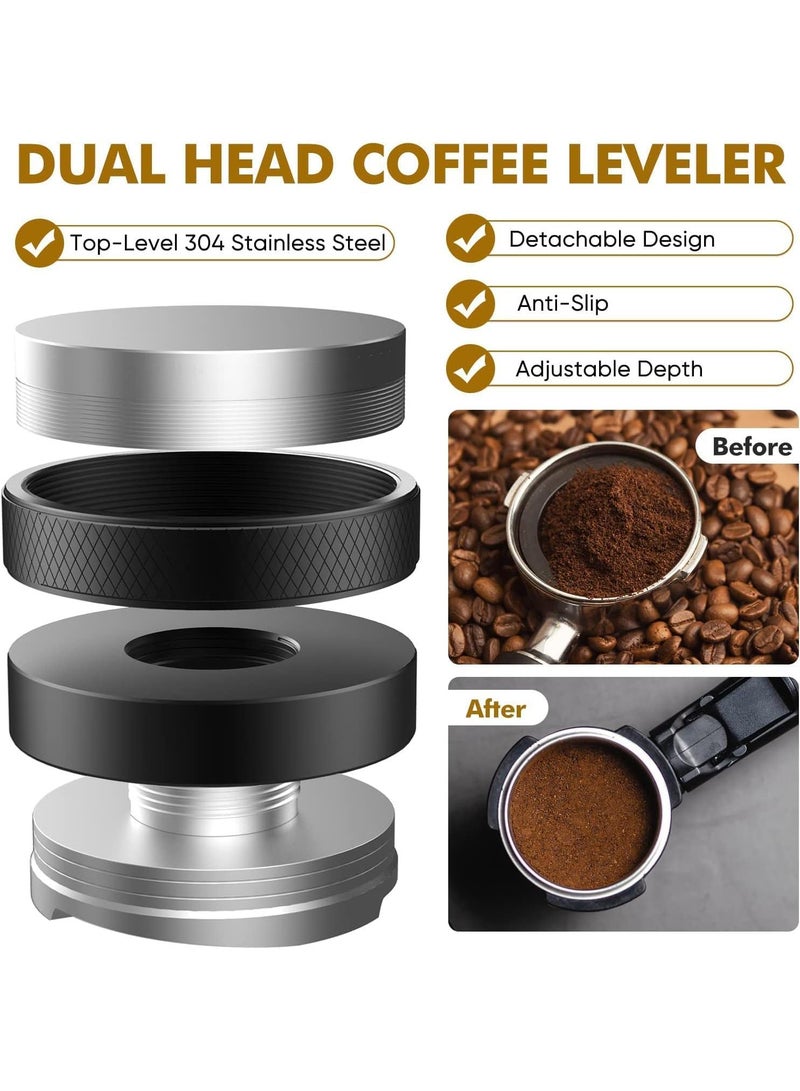 Y&D 51MM Stainless Steel Professional Coffee Flatten Powder Cloth Powder Maker - Image 2