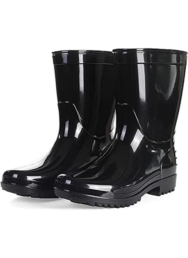 Royal Apex Royal Apex Safety Waterproof Gum Boots – Protective Anti-Skid Wear Resistant Industrial Shoes for Construction Site, Gardening etc  - Image 1