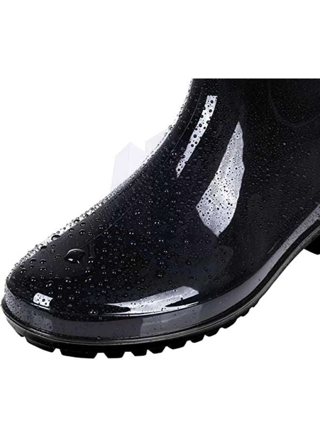 Royal Apex Royal Apex Safety Waterproof Gum Boots – Protective Anti-Skid Wear Resistant Industrial Shoes for Construction Site, Gardening etc  - Image 3